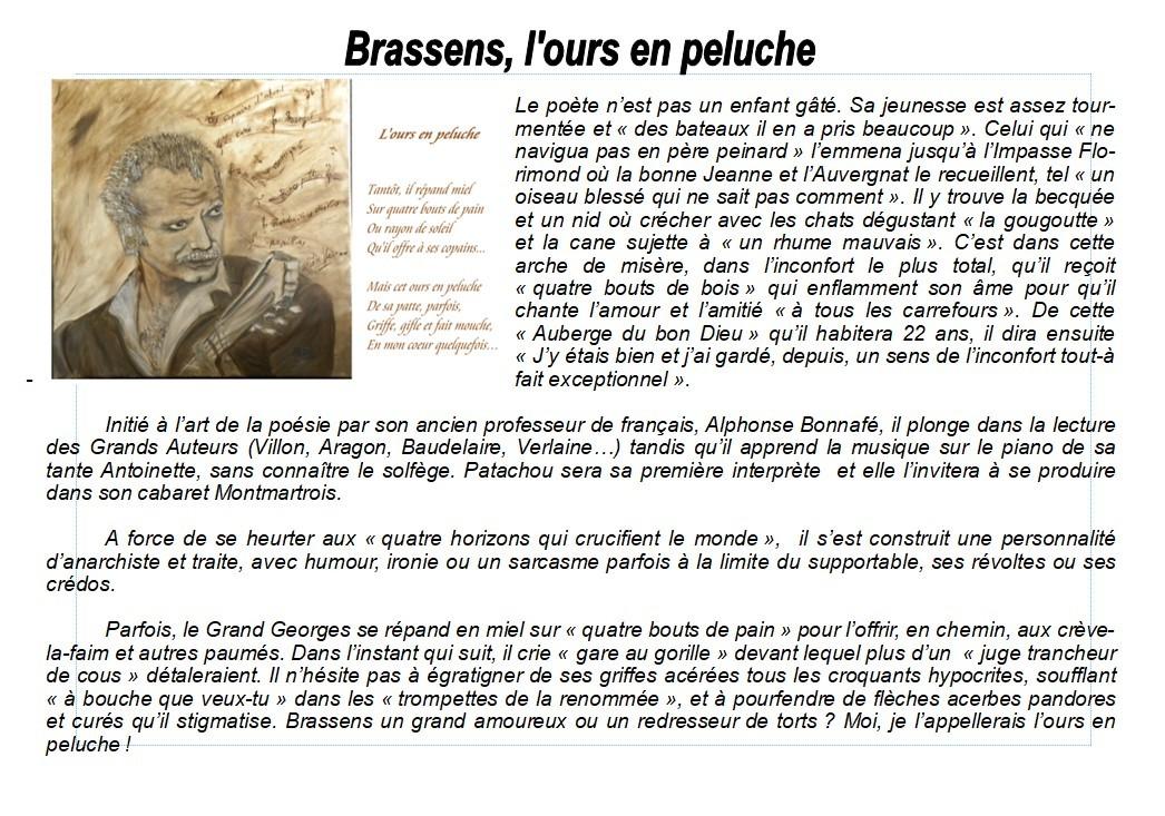 Brassens l ours en peluche 1